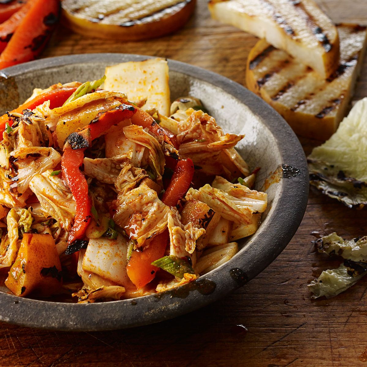 Grilled Kimchi HelloFlavour.ca