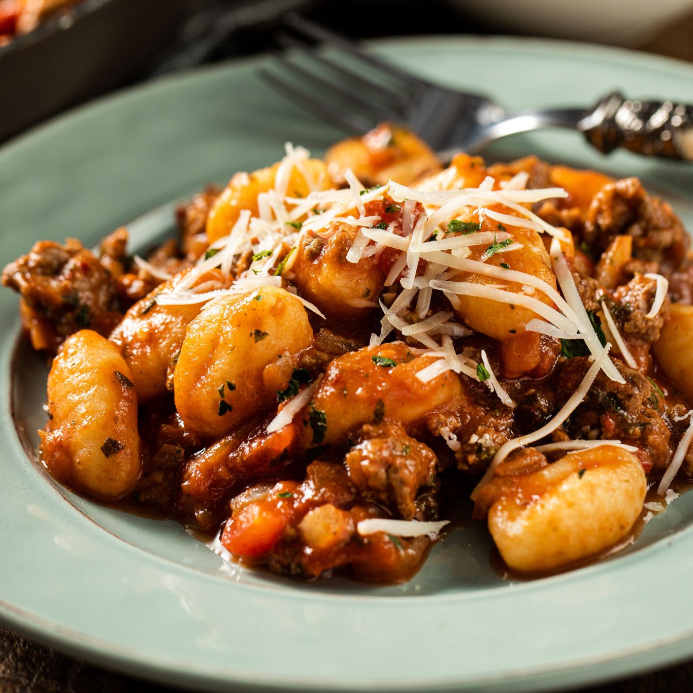 Gnocchi with Meat Sauce Gourmet Garden