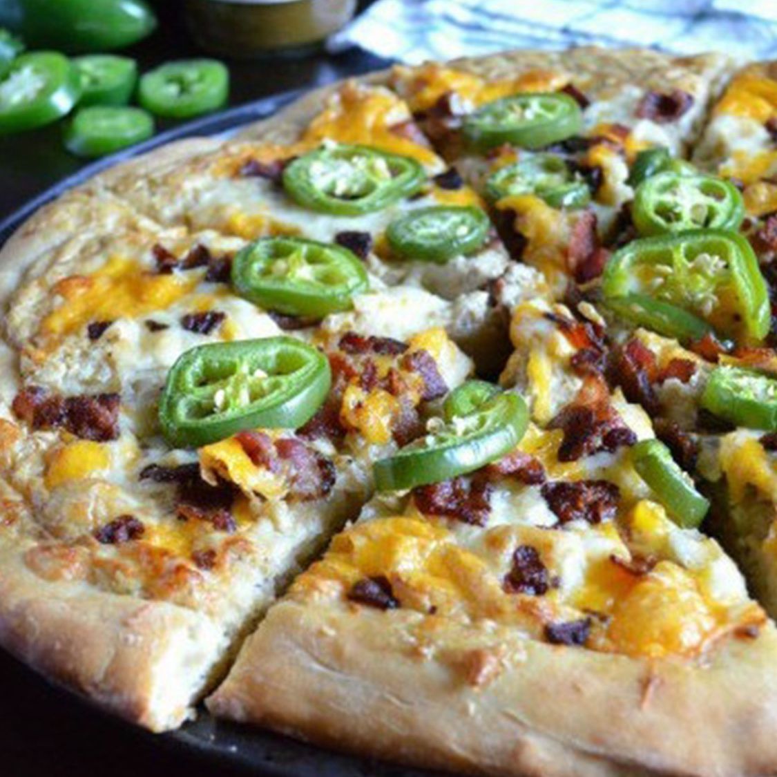 Jalapeno Popper Pizza Stubb's BBQ