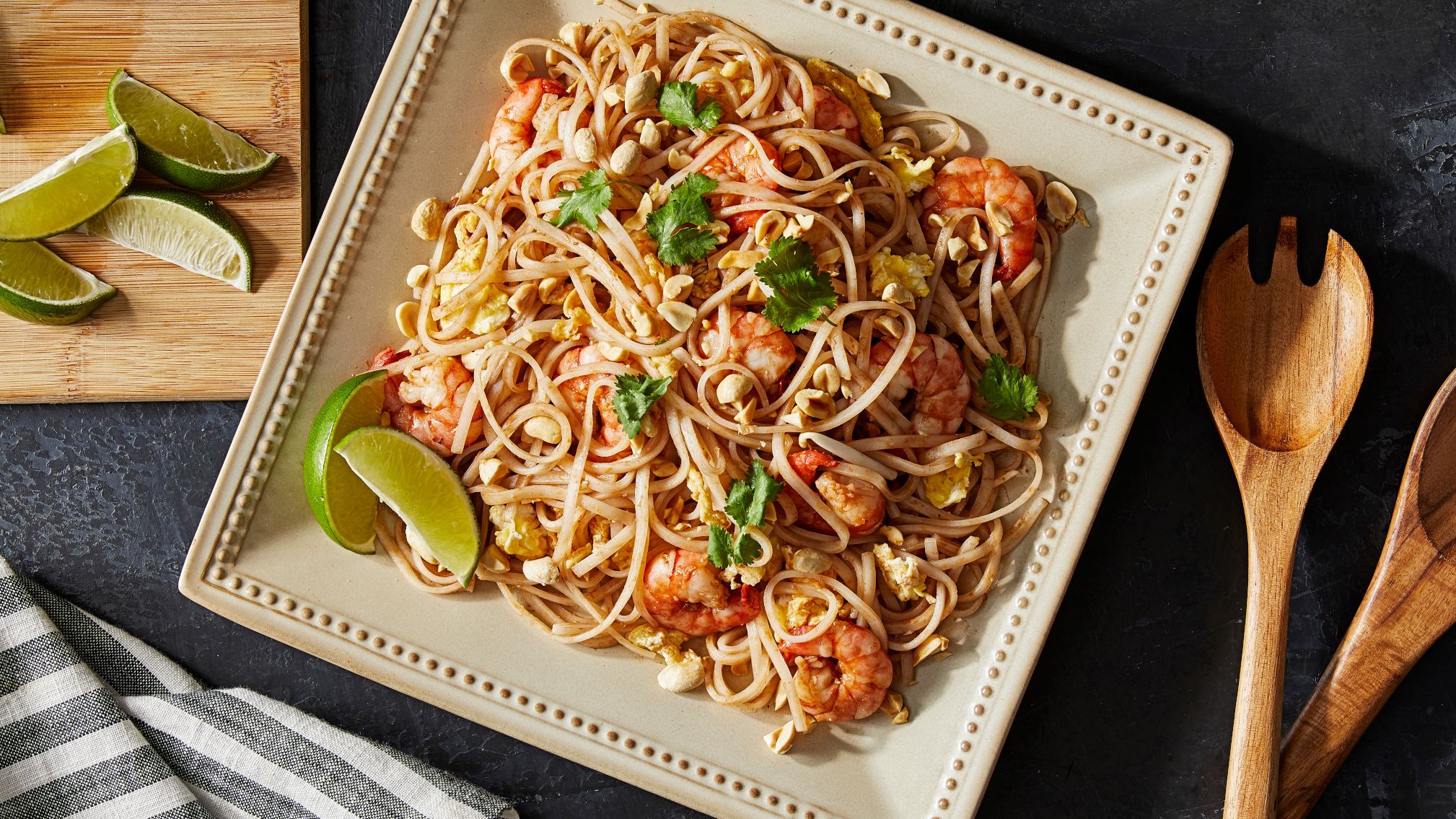 Traditional Pad Thai Noodles-image