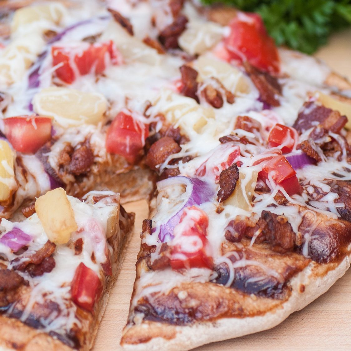 Grilled BarBQ Pizza Stubb's BBQ