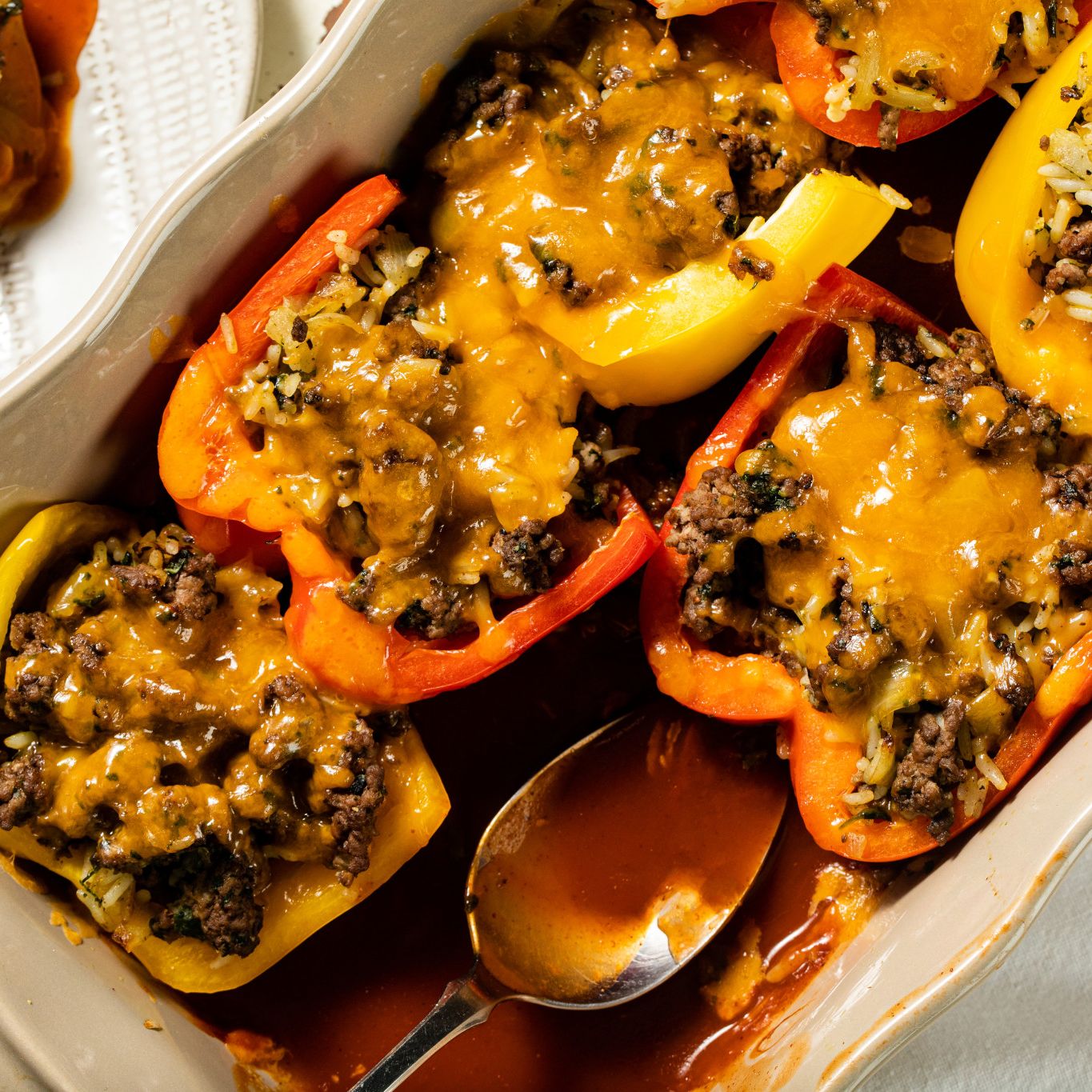 Enchilada Stuffed Peppers Gourmet Garden