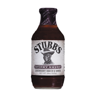 Stubb S Sticky Sweet Bar B Q Sauce Stubb S Bbq