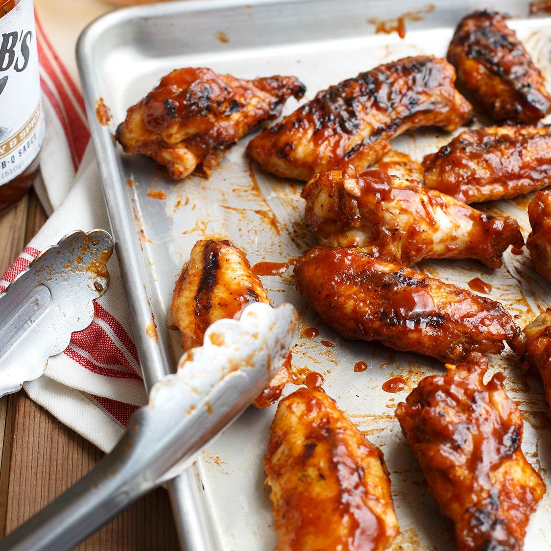 Grilled Honey BarBQ Wings Stubb's BBQ