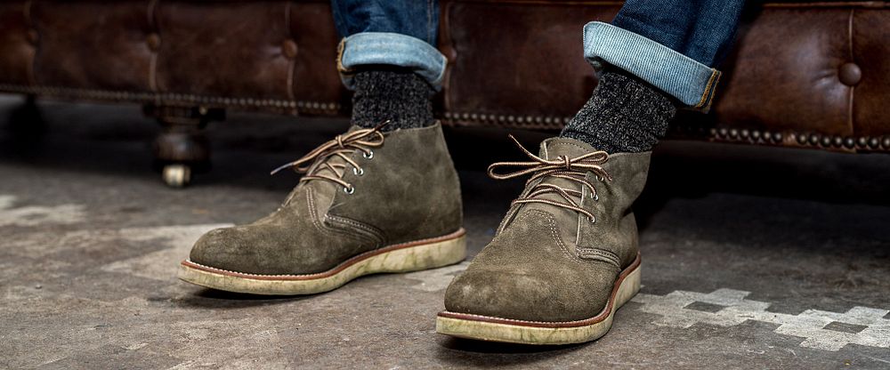 red wing heritage work chukka boots