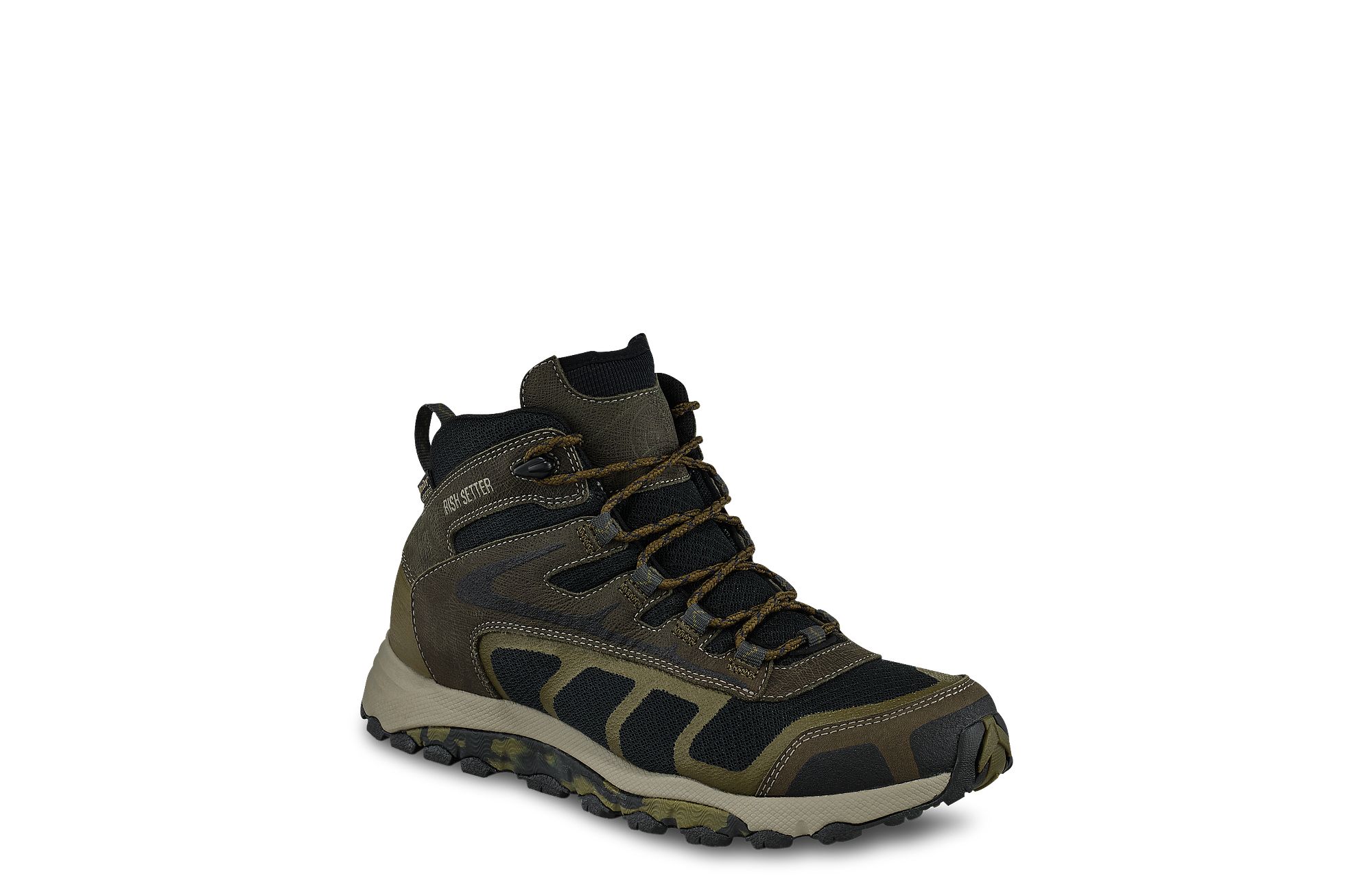 Drifter image number 1 Gray-Green Men's Waterproof Trail Boot