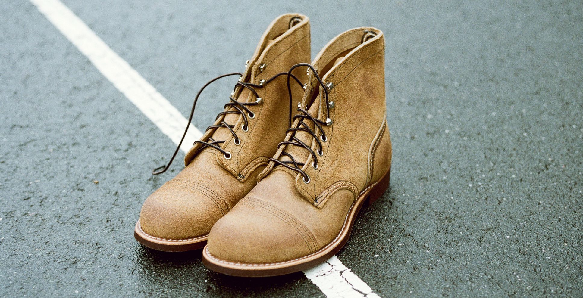 red wing slip on boots
