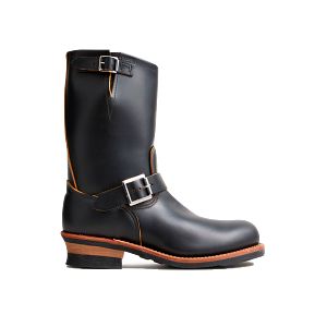 REDWING 2966 エンジニア US7 25 9268 PT83 PT91 Men's Engineer Boot in Black Klondike Leather 2966 | Red Wing Heritage