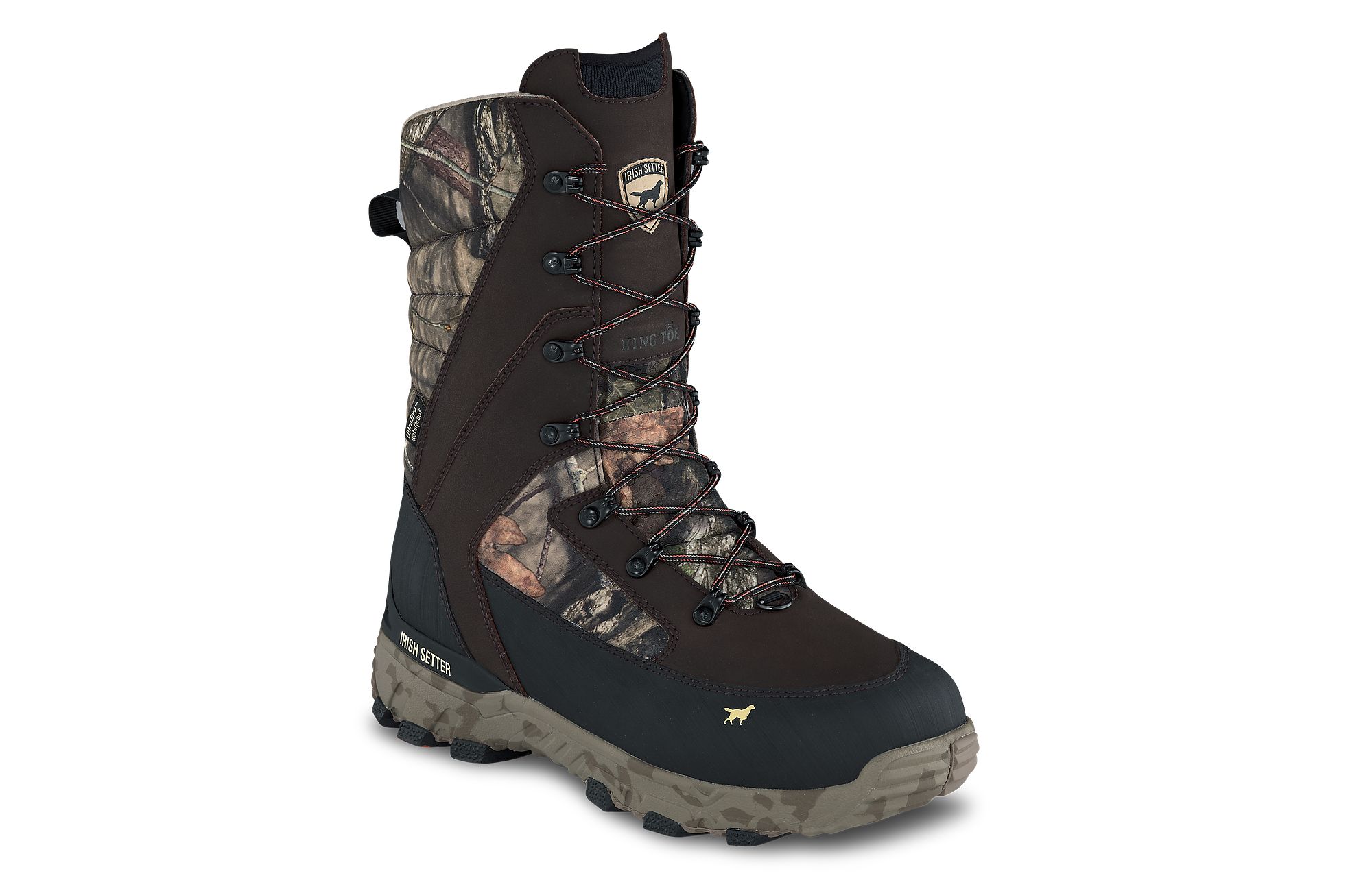 IceTrek image number 1 Mossy Oak Break-Up Country Men's IceTrek 12-inch Waterproof and Insulated Mossy Oak® Camo Boot