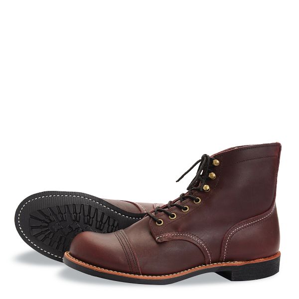 oxblood red wing boots