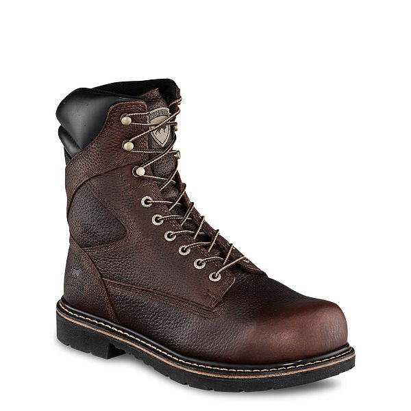8 inch leather work boots