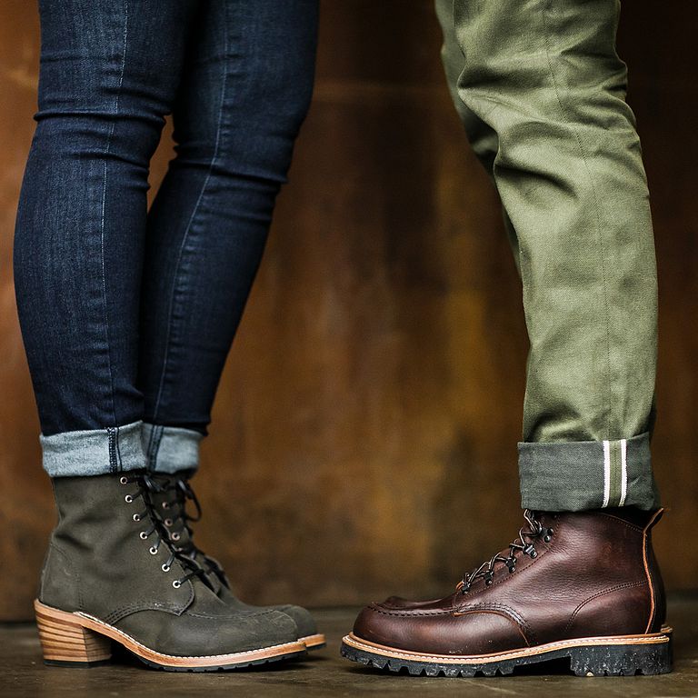 red wing leather work boots