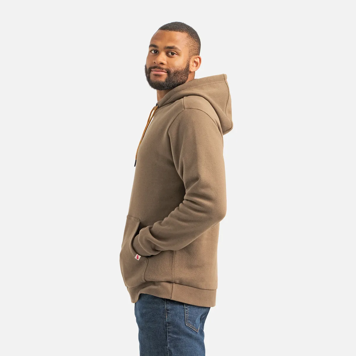Hoodie with Sleeve Print - view 5