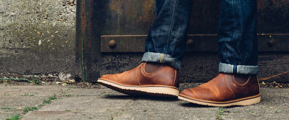 men's red wing heritage weekender chelsea
