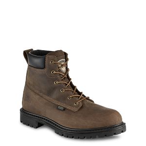 Red wing cheap aluminum toe boots