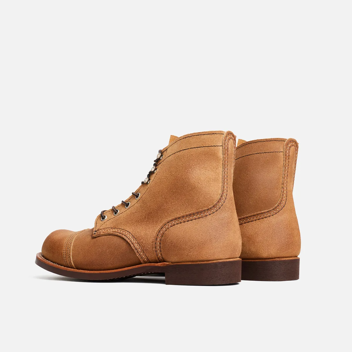 Iron Ranger Brown Men's Iron Ranger 6-Inch Boot in Light Brown Leather 8083