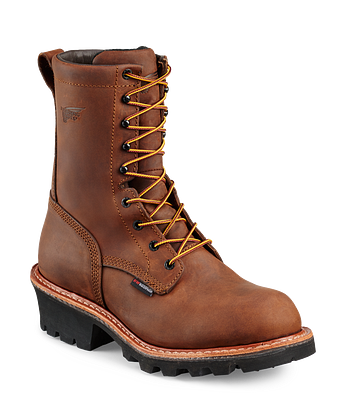 red wing gore tex logger boots