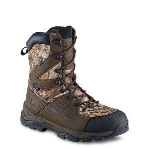 MENS IRISH SETTER HUNTING CAMO LEATHER GORETEX ULTRATHINSULATE HITOP BOOTS Irish Setter Thinsulate Ultra Insulation Hiking Hunting  main image 3