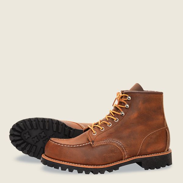Red Wing Heritage Mens Roughneck Lace Up Boot