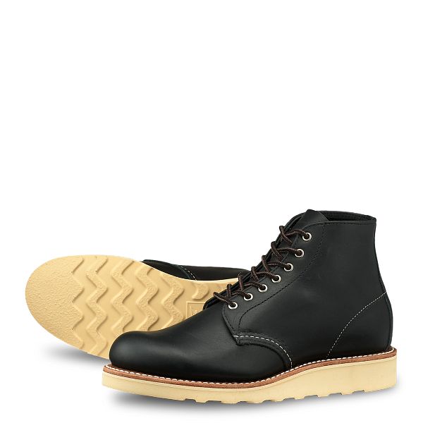 red wing 6 inch round toe