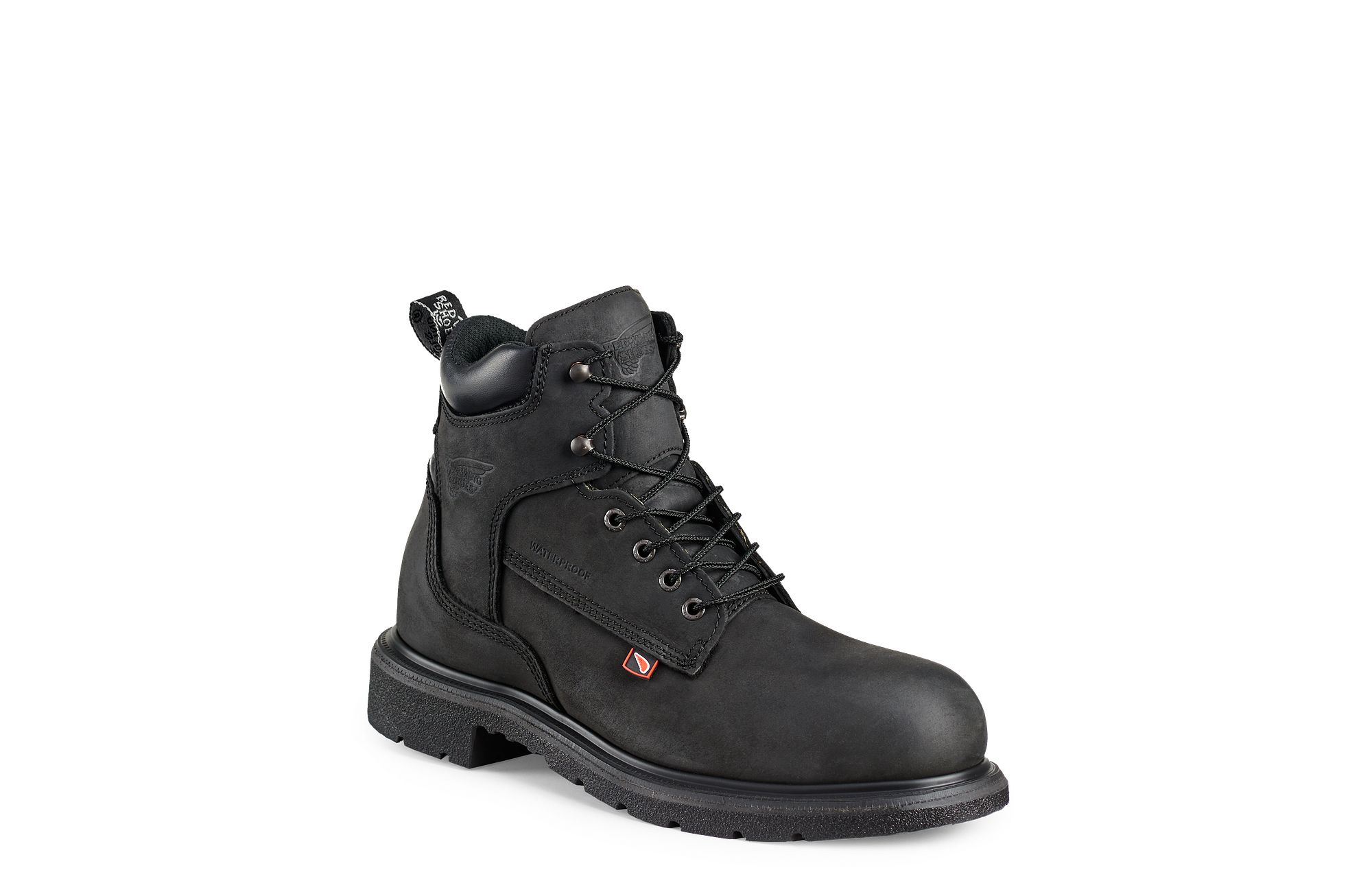 DynaForce® image number 1 Black Men's 6-inch Waterproof Safety Toe Boot