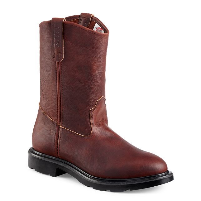 Pablo Red Bottom Square Toe Men's Boots