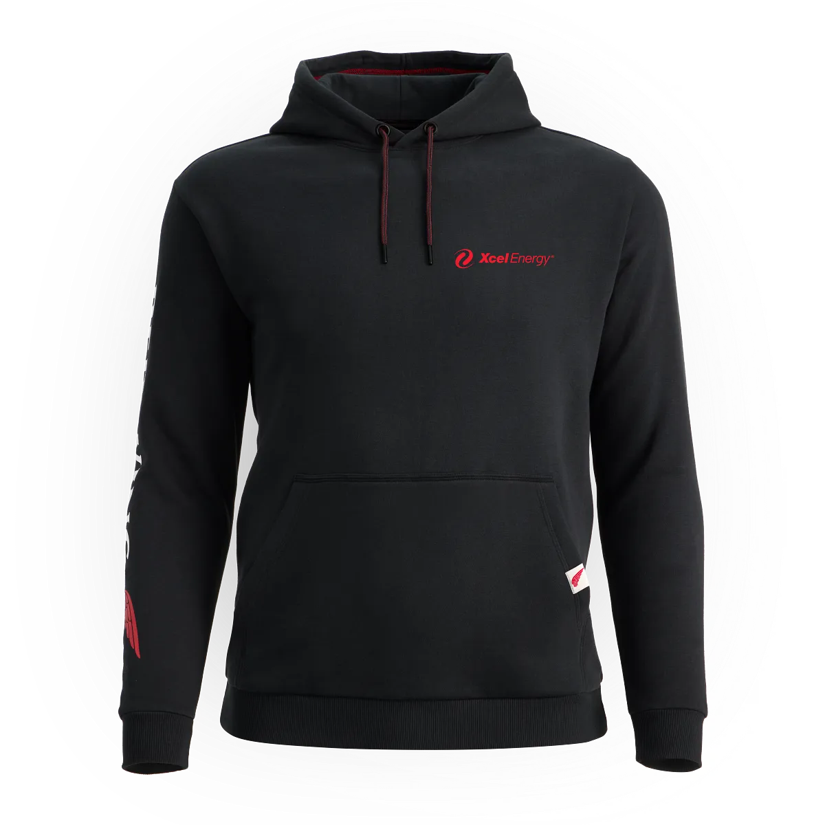 Hoodie with Sleeve Print - view 1