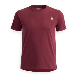 Go to Short Sleeve Pocket T-Shirt Men's Short Sleeve T-Shirt in Burgundy