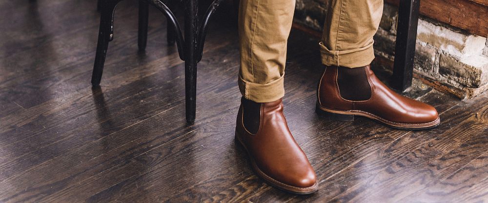Men's Williston Chelsea in Brown Leather 9437 | Red Wing