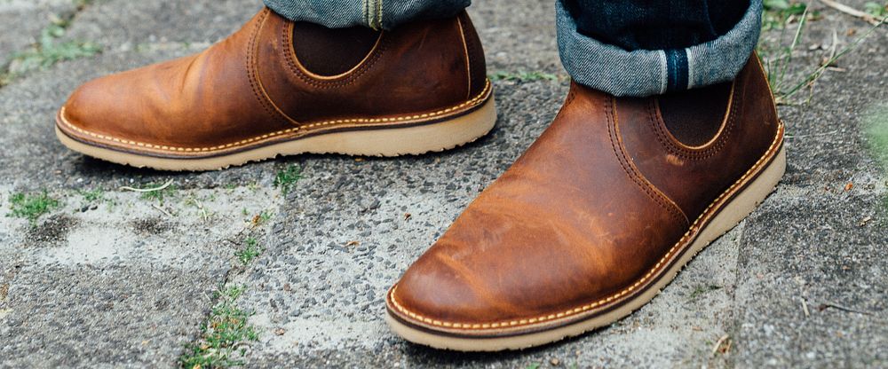 red wing heritage weekender chelsea boot