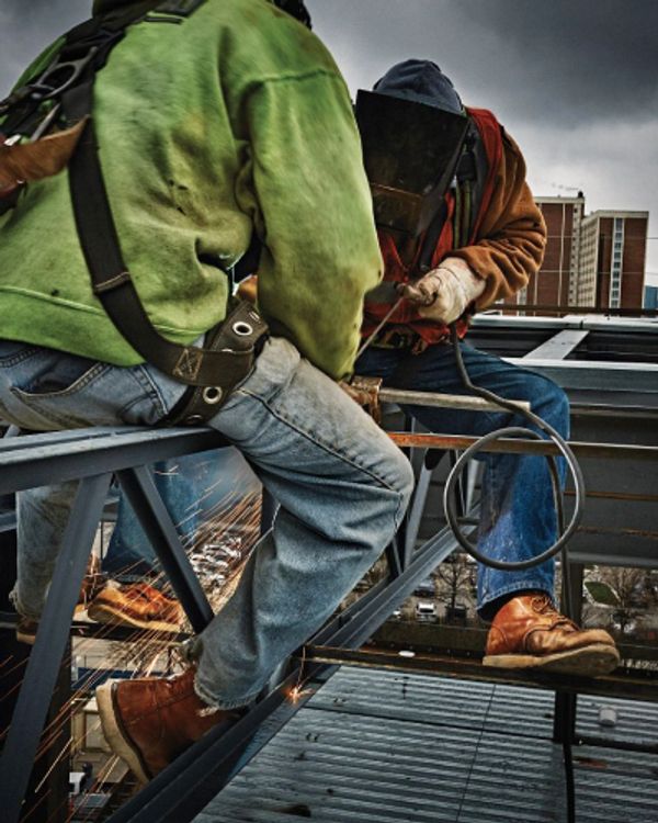 red wing boots ironworker