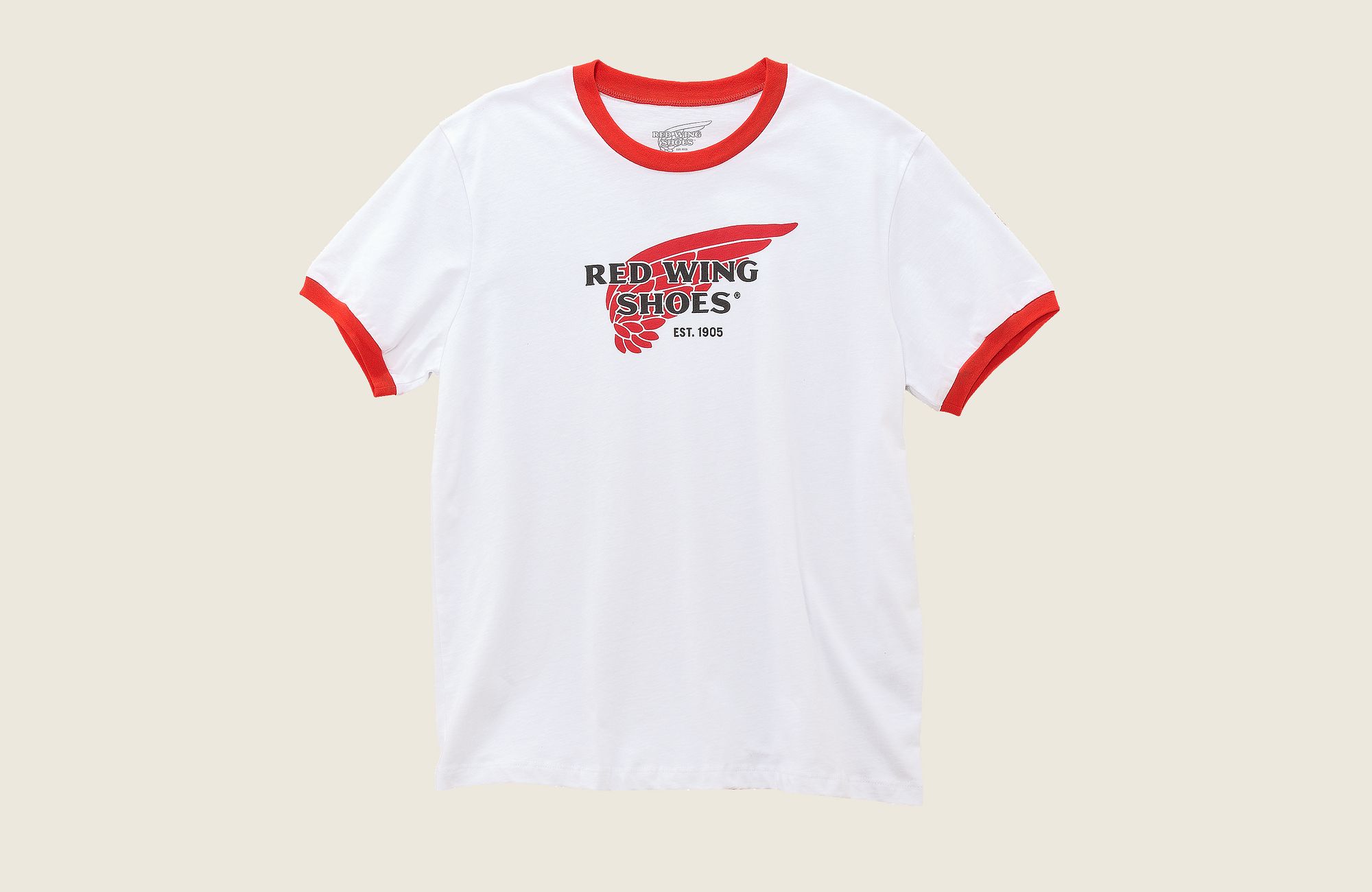 Ringer T-Shirt with Logo image number 0