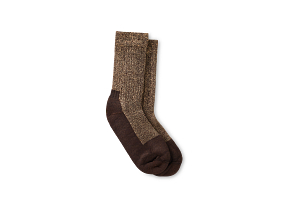 Brown Deep Toe Capped Wool Sock 97173 | Red Wing Heritage
