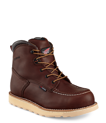 red wings steel toe work boots 4473