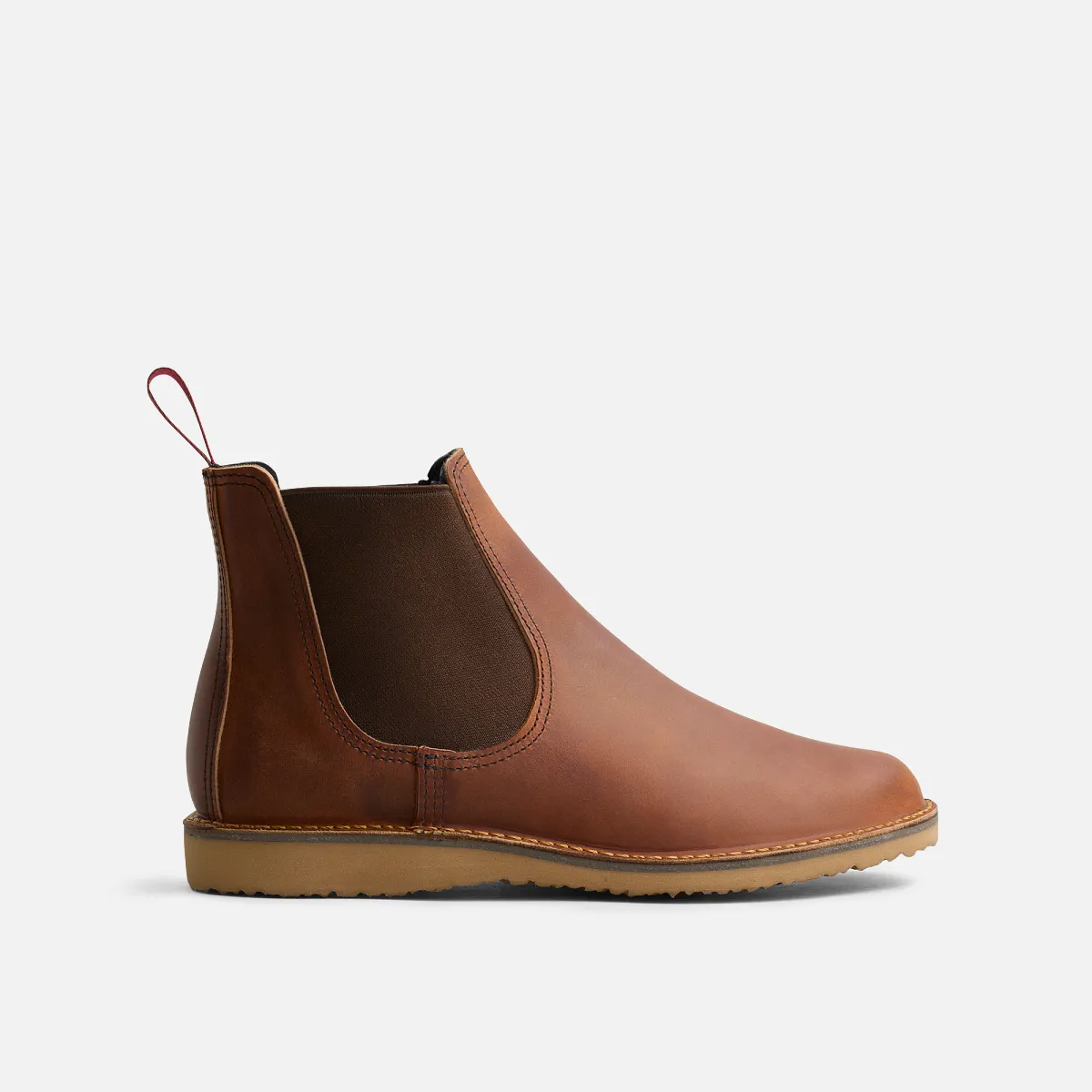 Men's Weekender Chelsea Boot in Copper Rough and Tough 3128 | Red Men's Weekender Chelsea Boot in Copper Rough and Tough 3128 | Red