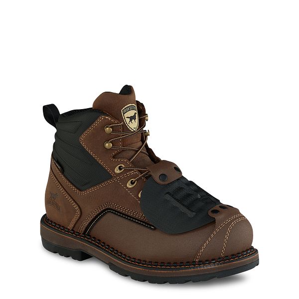 irish setter met guard boots