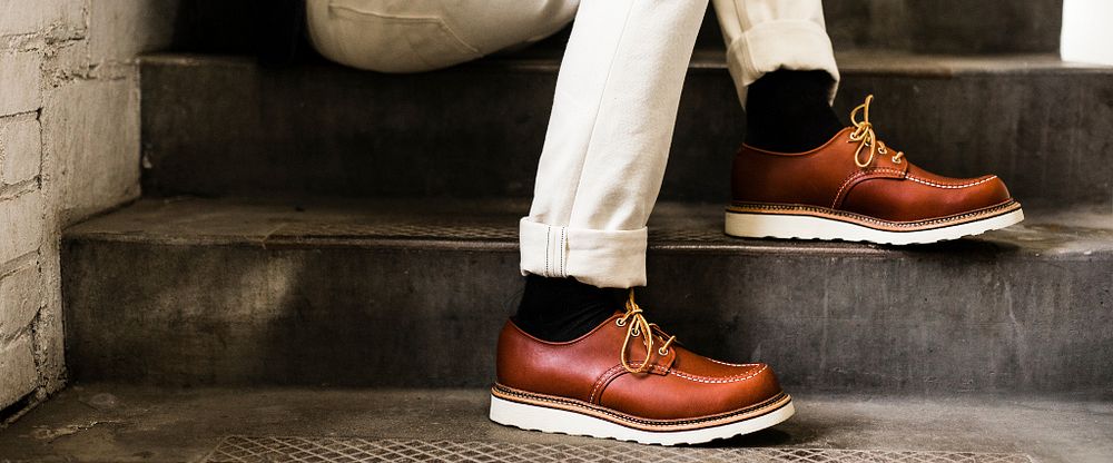 red wing moc oxford