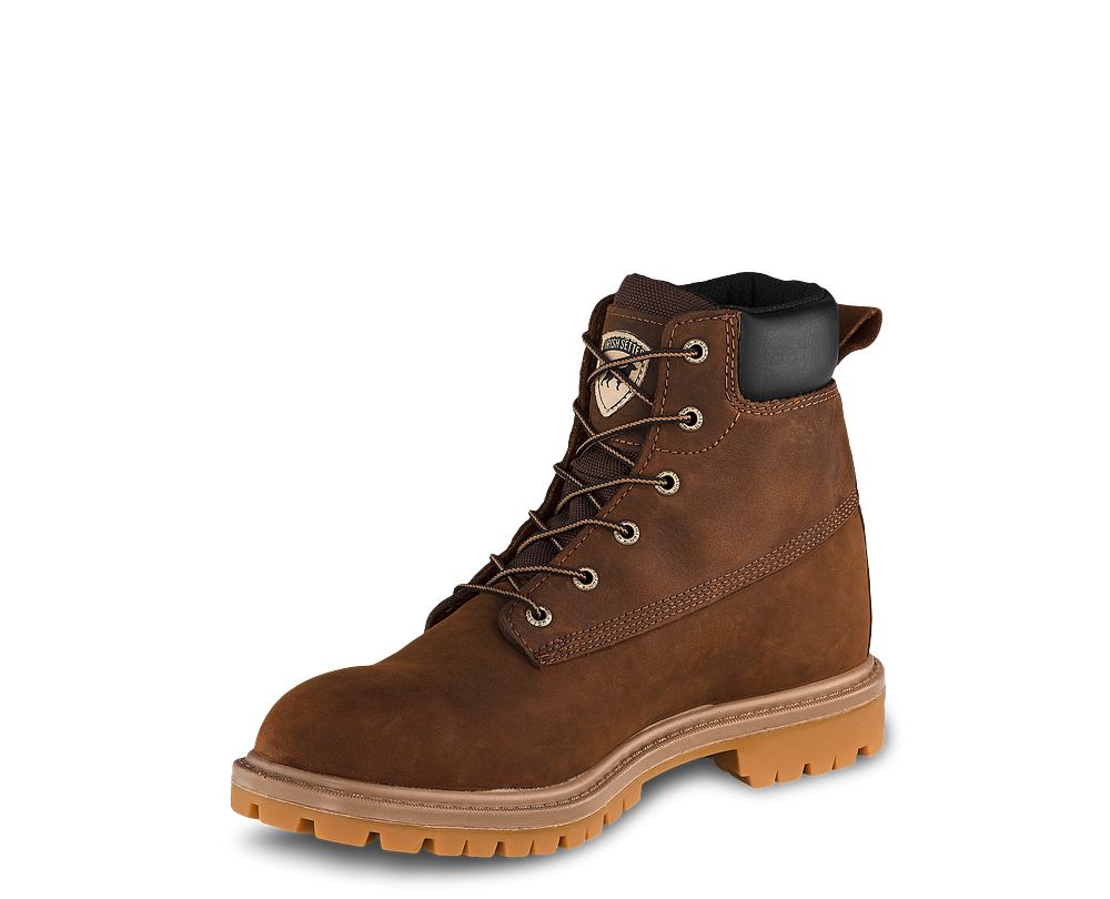 Men's Hopkins 6inch Waterproof Leather Work Boot 83613 Irish Setter