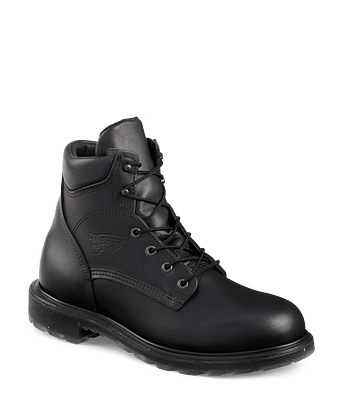 red wing black work shoes