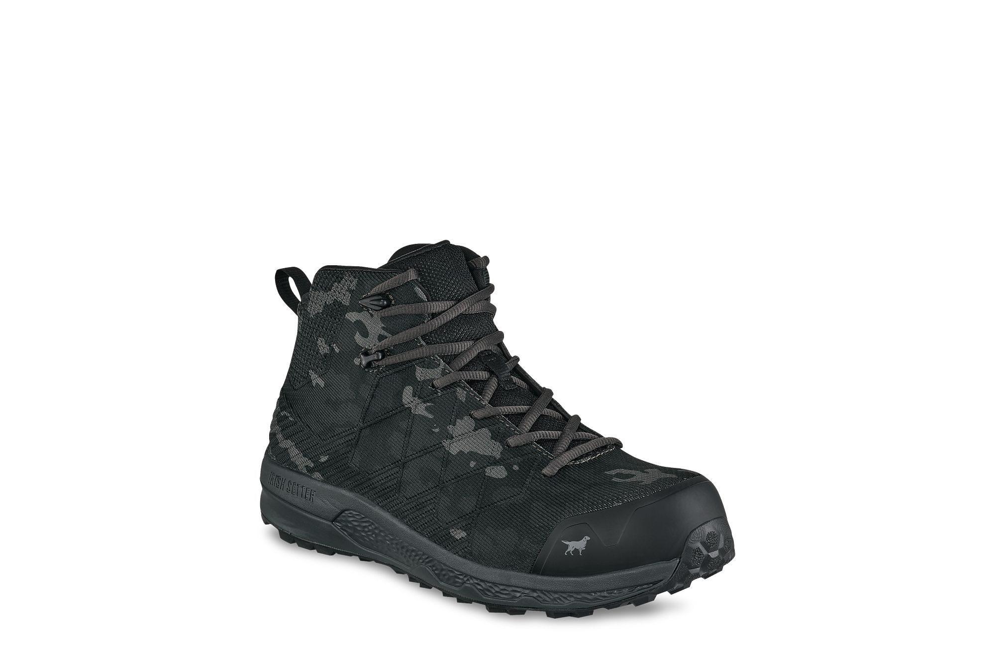 Nisswa image number 1 Black Men's Safety Toe Hiking Boot