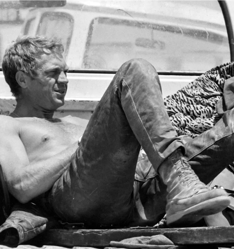 Steve McQueen in Red Wings, 1963