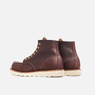 Red Wing Heritage Mens Classic Moc Toe Lace Up Boots- Copper Rough