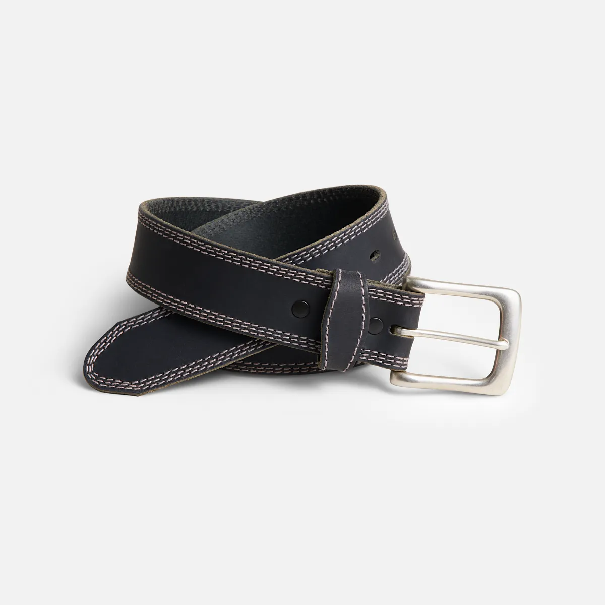 Red Wing Triple Stitch Leather Belt in Black 96549 | Red Wing Shoes Red Wing Triple Stitch Leather Belt in Black 96549 | Red Wing Shoes