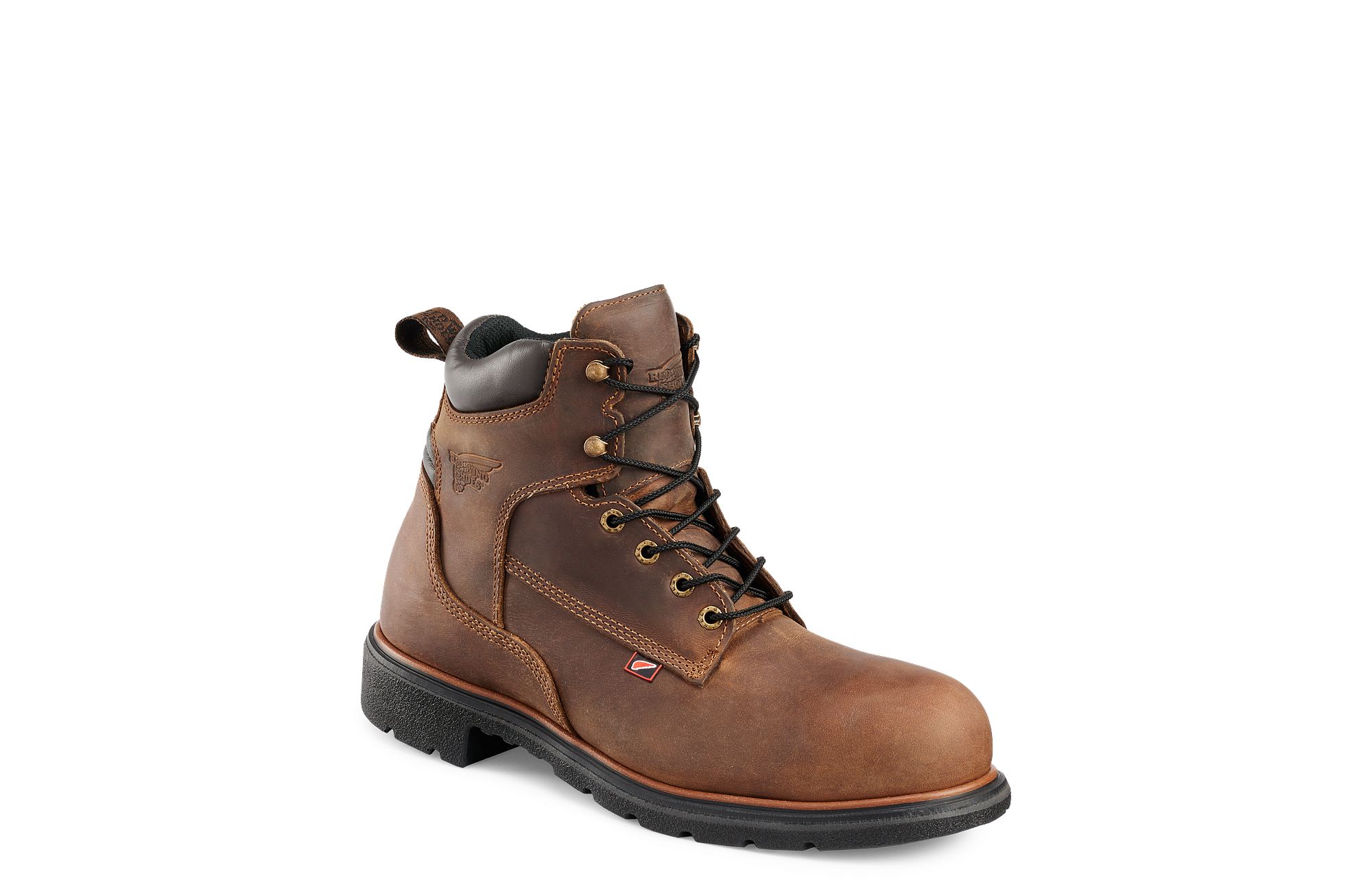 DynaForce® image number 1 Brown Men's 6-inch Safety Toe Boot