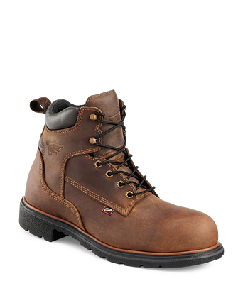 red wing pull on boots steel toe