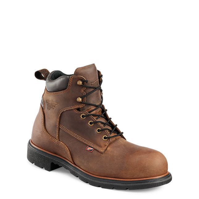 QLTY  Work Boot - The DNVR Steel Toe - Safety Toe, Moc Toe