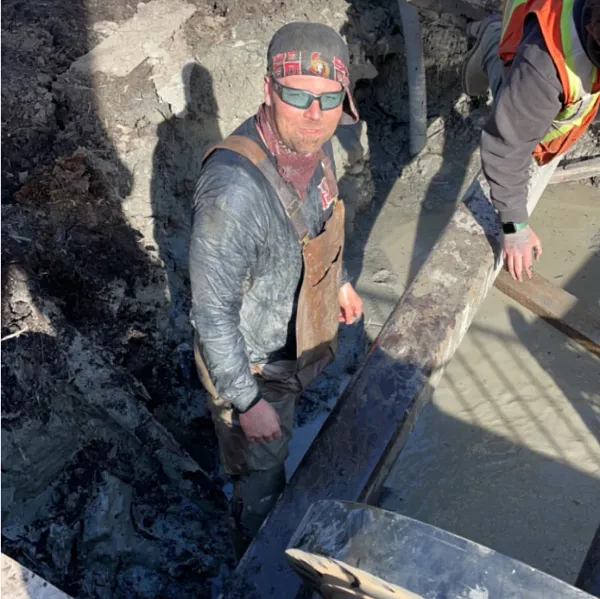 Kevin Westling on a jobsite