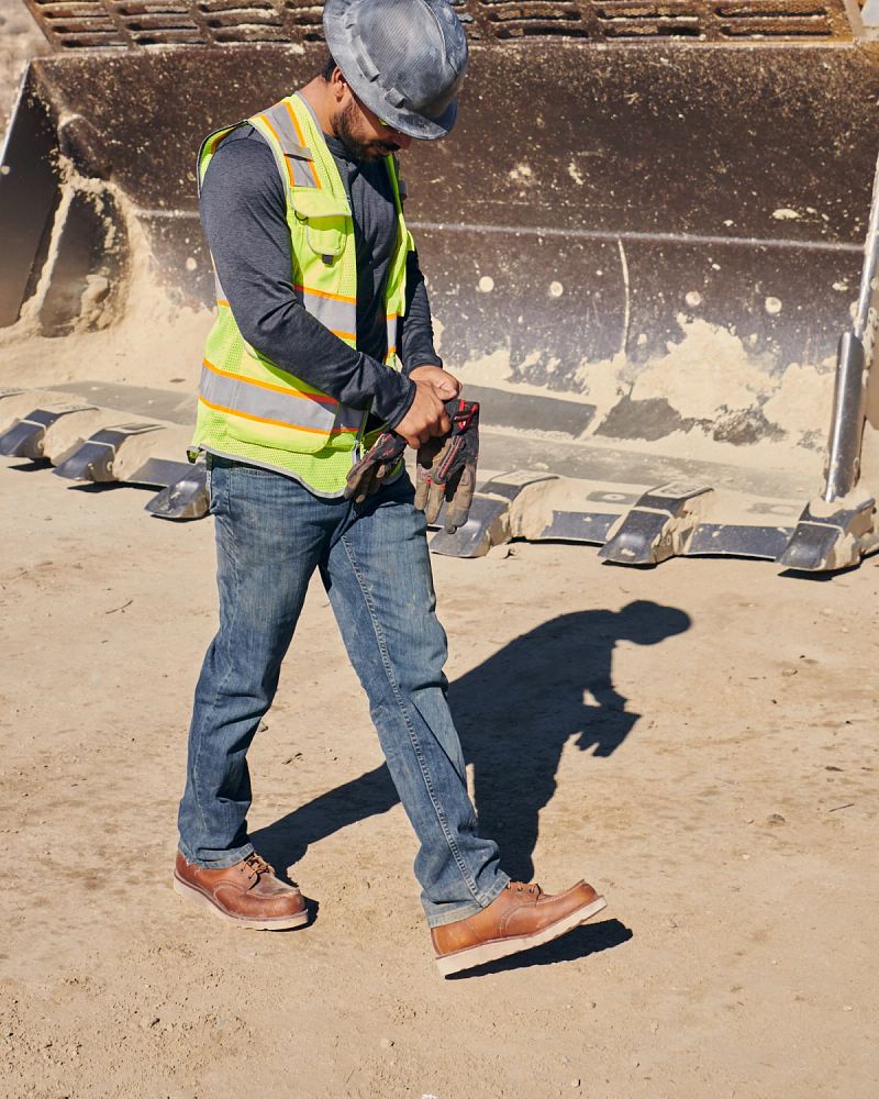 Construction worker at job site