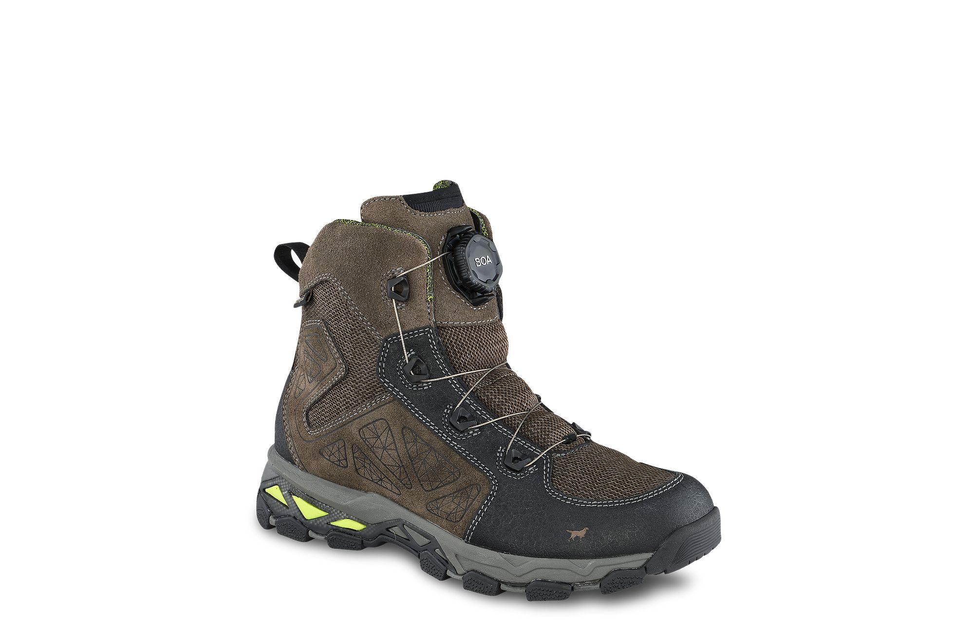 Ravine image number 1 Brown Men's 7-inch Waterproof Leather Boot