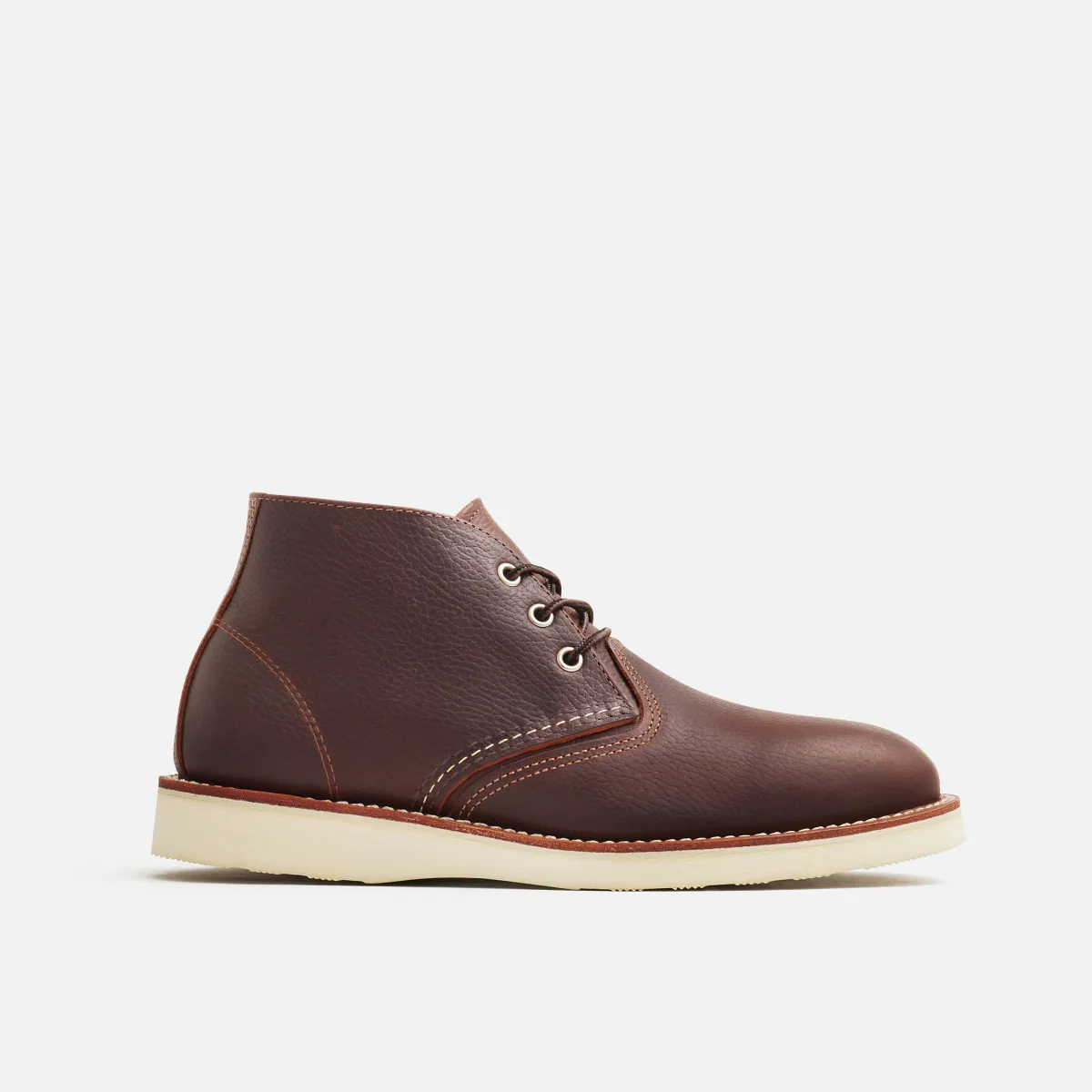 REDWING3141 Dワイズ チャッカブーツ Men's Work Chukka in Dark Brown Leather 3141